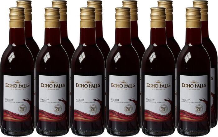Echo Falls Merlot NV  12 x 18.75 cl