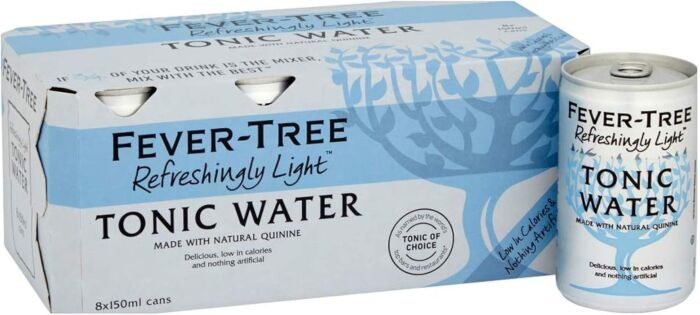 Fever Tree Light Tonic Water 24 x 150ml