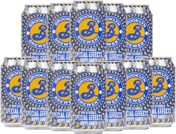 Brooklyn Special Effects Alcohol Free Lager Cans 12 x 355ml