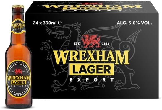 Wrexham Lager Export 24 x 330ml