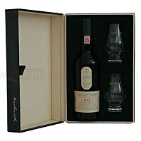 Lagavulin 16 yo - Coffret Glencairn Glass Pack - Islay Single Malt Scotch Whisky - 70cl - 43% ABV 