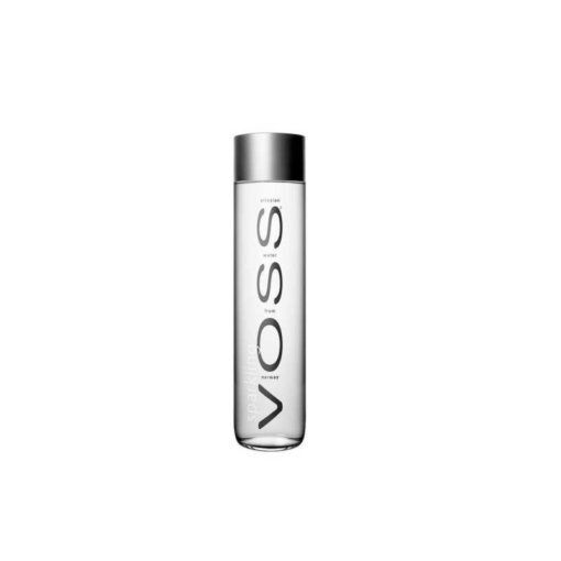 Voss Sparkling Water Glass Bottles 24 x 375ml