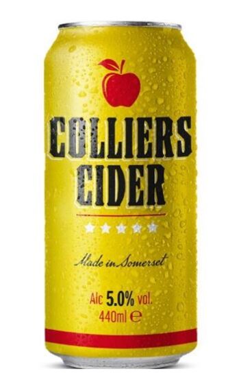Colliers Cider shandy  Yellow Cider 24 X 440ML 
