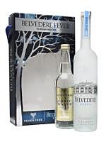 Belvedere Pure - Plain Vodka - Limited Edition Fever Tree Gift Pack - 70cl - 40% ABV
