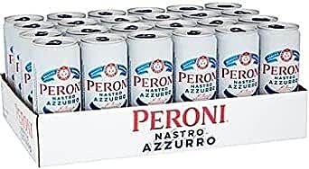 Peroni Nastro Azzurro Premium Lager 24x 440ml Cans