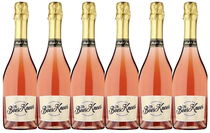 The Bees Knees Non-Alcoholic Sparkling Rose 6x75cl 