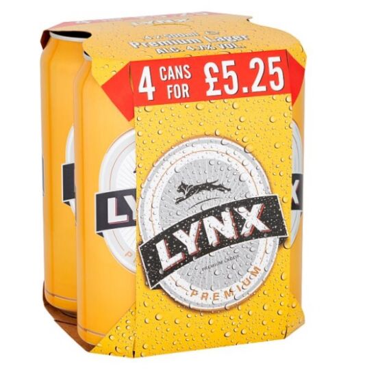 Lynx Premium Lager 24 x 500ml 