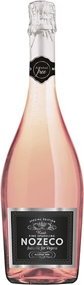 Nozeco Rose - Alcohol Free Sparkling Drink 75cl  Vegan Single Bottle