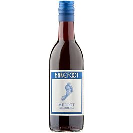 Barefoot Wine Merlot 12 x 187ml