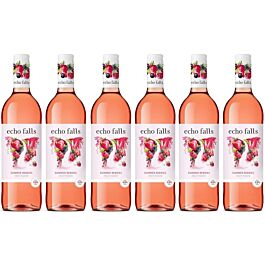 Echo Falls Fruit Fusion Wine Summer Berries Rosé Wine 6 X 75cl