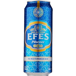 EFES Pilsner Lager Cans 24 x 500ml