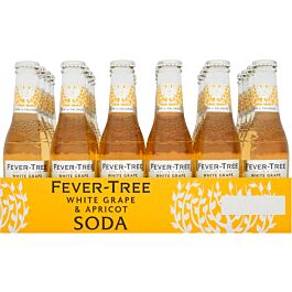 Fever Tree White Grape and Apricot Soda/Case of 24x20cl