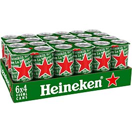 Heineken Premium Lager 24x 440ml Cans