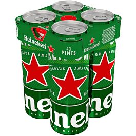 Heineken Premium Lager Pint Cans 24 x 568