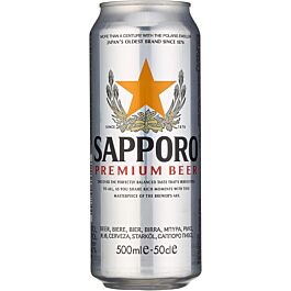 Sapporo Premium Lager 24x 500ml Cans