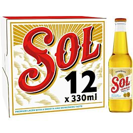 Sol Premium Lager 12x 330ml