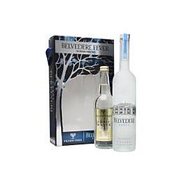Belvedere Pure - Plain Vodka - Limited Edition Fever Tree Gift Pack - 70cl - 40% ABV