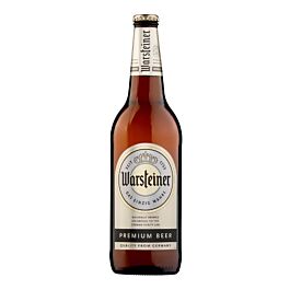 Warsteiner Premium German Lager Beer Bottle 12x 660ml