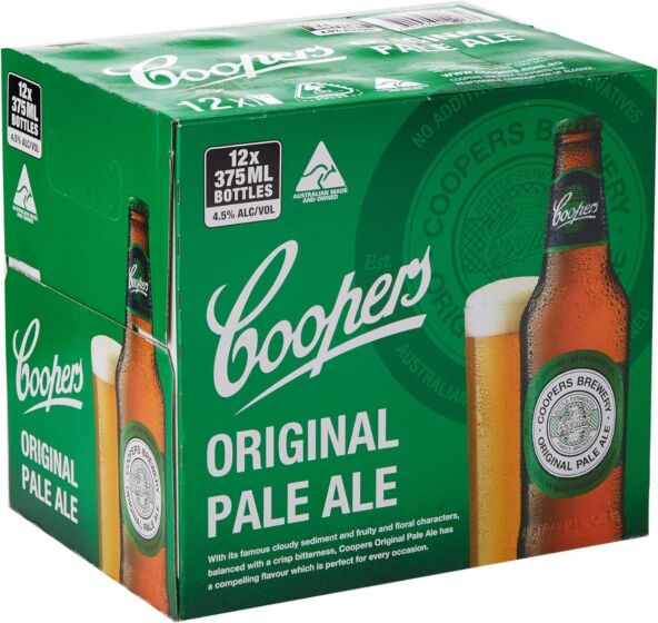 Coopers Pale Ale 12x 375ml
