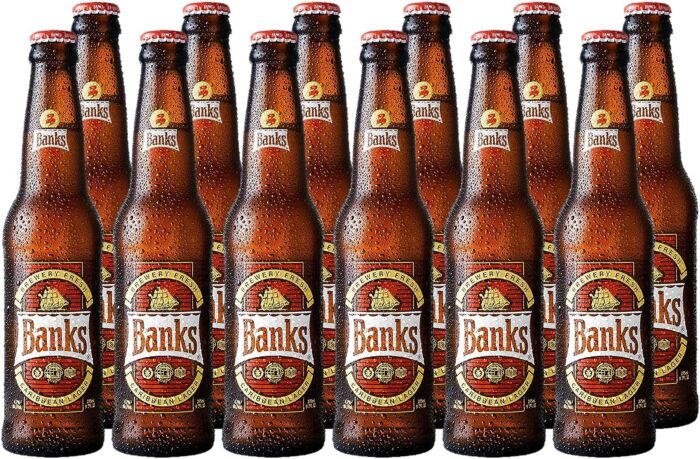 Banks Caribbean Lager 24x 330ml
