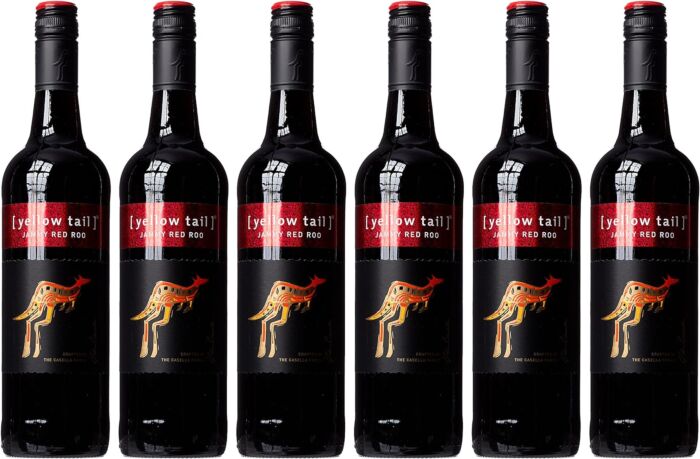Yellow Tail Jammy Roo Red Wine 6 X 75cl