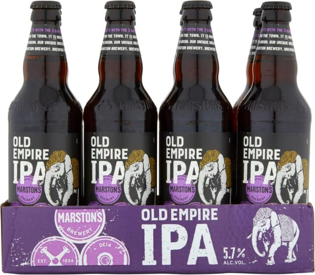 Marstons Old Empire 8x500ml NRB Bottle Case