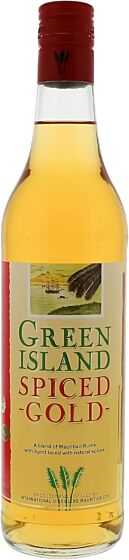 Green Island Spiced Gold Rum 70cl