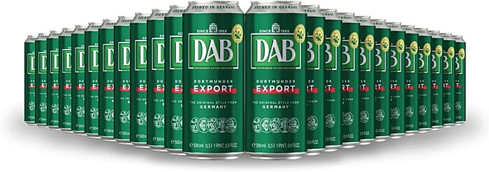 DAB Original Export Lager 24 x 500ml Cans