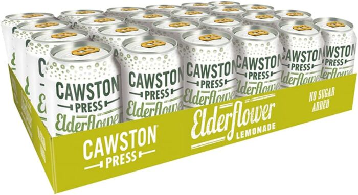 Cawston Press Sparkling Elderflower Lemonade 24x 330ml