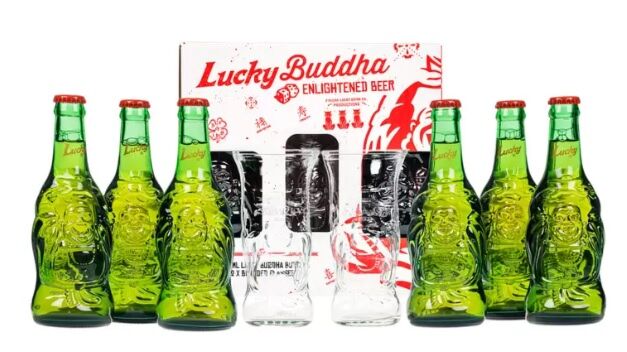 Lucky Buddah Original Edition Gift Box With 2 Exclusive Glasses