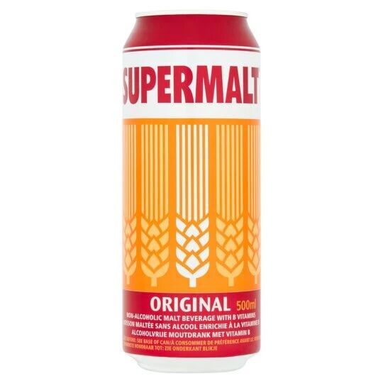Supermalt Cans 12 x 500ml