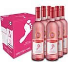 Barefoot White Zinfandel Rose Wine 6 x 75cl 