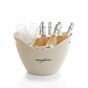 Freixenet Prosecco Ice Bucket with 2 Flute Glasses Gift Set 6x20cl 
