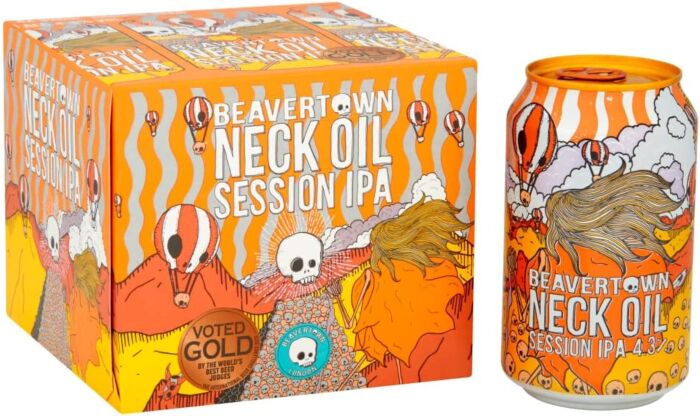 Beavertown Neck Oil Session IPA 33cl Cans x12