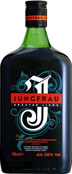 Jungfrau Krauter Likor 70cl 30%