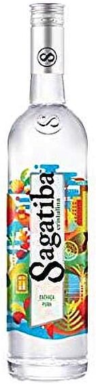 Sagatiba  Cristalina Pure Silver Brasil Cachaca - 70cl - 38% ABV