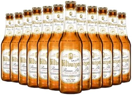 Bitburger 12x330ml Bottles 4.8% ABV
