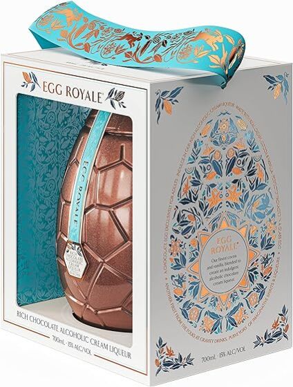 Egg Royale, Rich Chocolate Cream Liqueur 70cl  ( 15% ALC/ VOL ) 