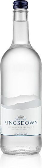 Kingsdown Sparkling Water Glass Bottle 12 x 750ml