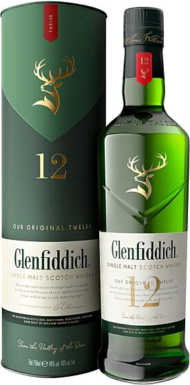 Glenfiddich 12 Year Whisky 70cl