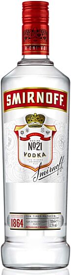 Smirnoff Red Label Vodka 70cl