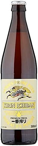 Kirin Ichiban Japanese Beer (12 x 500ml Bottles)