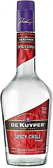 De KUYPER Spicy Chilli Fruits, 75cl