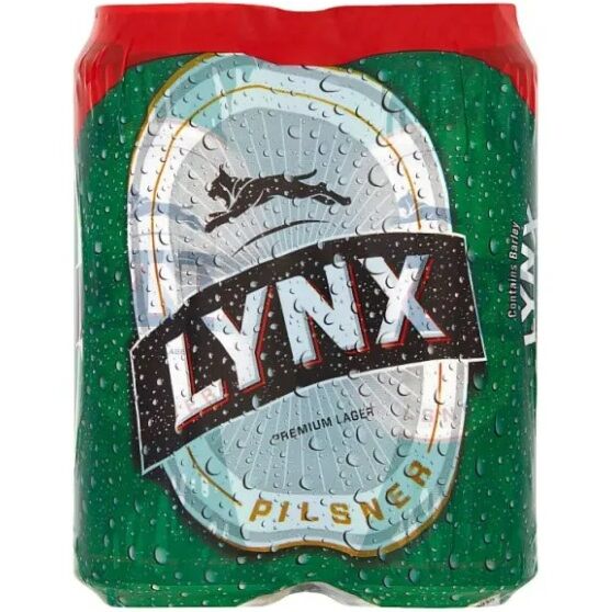 Lynx Pilsner Lager 24 x 500ml 