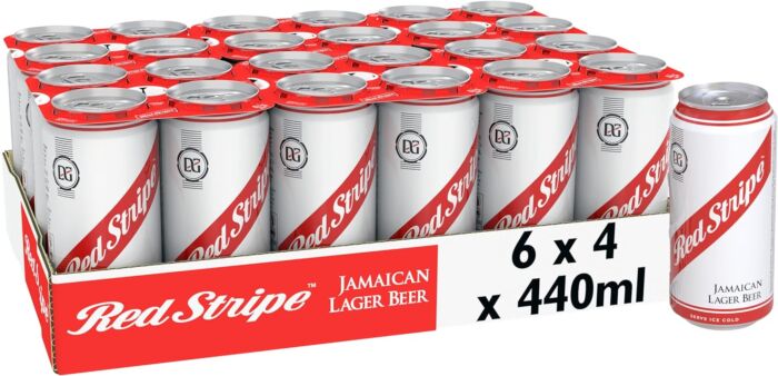 Red Stripe Premium Lager 24x 440ml