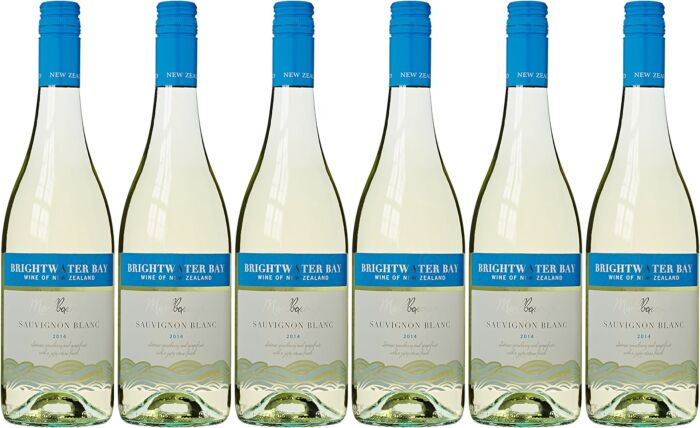 Brightwater Bay Sauvignon Blanc White Wine  6 x 75cl