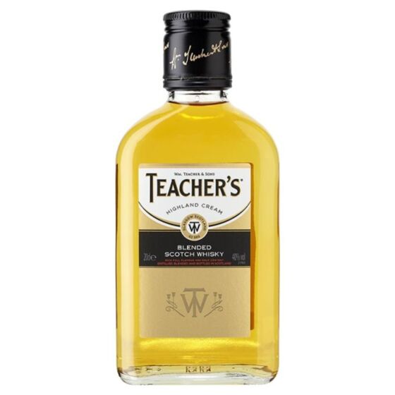 Teachers Highland Cream - Blended Scotch Whisky - 20cl - 40% ABV
