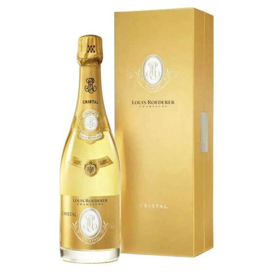 Louis Roederer Cristal Vintage Brut Champagne 75cl Gift Box