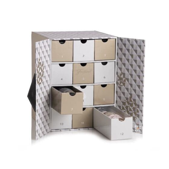 12Day Sparkling Wine Christmas Countdown Advent Calendar 12x20c