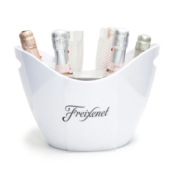 Freixenet Prosecco Ice Bucket with 2 Flute Glasses Gift Set 6x20cl 